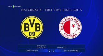 SESTŘIH: Dortmund – Slavia 2:1. Loučení se ctí, sešívané vychytal Bürki