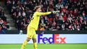 Jakub Markovič během zápasu s Arsenalem