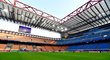 První velký zážitek pro Slavii v Lize mistrů byl trénink na slavném stadionu San Siro