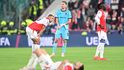 Zklamaní slávisté po prohře v LM s Lens