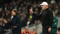 Kouč Slavie Jindřich Trpišovský během utkání s Tottenhamem