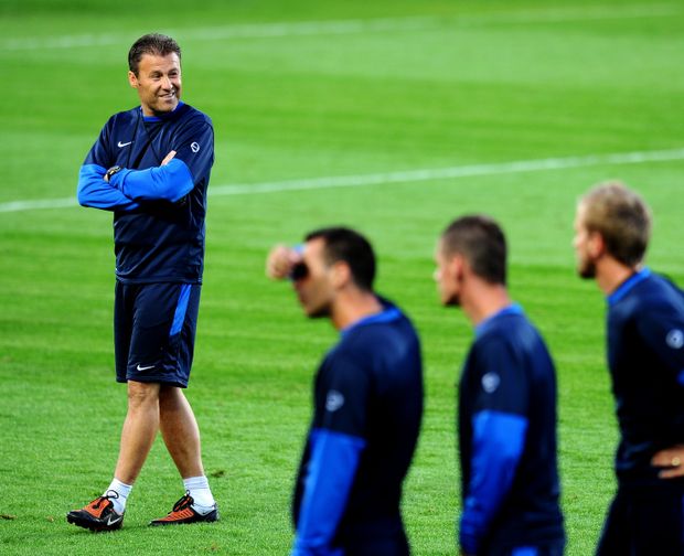 Pavel Hapal na tréninku Žiliny před prvním duelem se Spartou Pavel Hapal na tréninku Žiliny před prvním duelem se Spartou