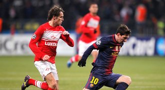 VIDEO: Messi kouzlil v Moskvě, Barcelona v ruské zimě zničila Spartak