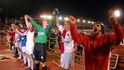 Fotbalisté Slavie v roce 2007 porazili Steauu Bukurešť, dodnes jde o jedinou výhru Slavie v LM