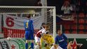 Fotbalisté Slavie v roce 2007 porazili Steauu Bukurešť, dodnes jde o jedinou výhru Slavie v LM