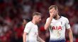 Zklamaný útočník Tottenhamu Harryho Kanea po prohraném finále Ligy mistrů