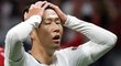 Opora Tottenhamu Son Heung-min lituje nevyužité šance proti Liverpoolu