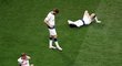 Hráči Tottenhamu jako poražení finalisté těžce vydýchávají núspěch