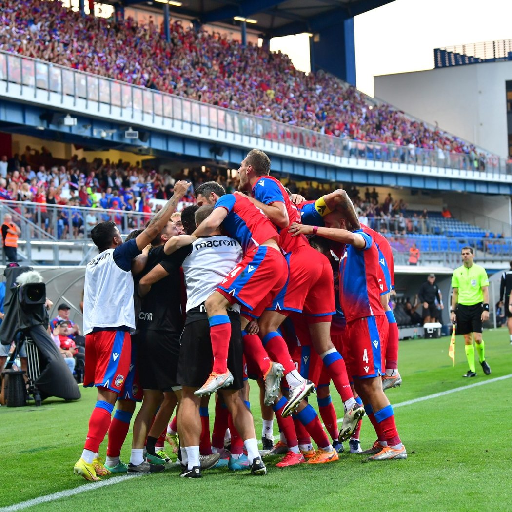 Radost plzeňských fotbalistů