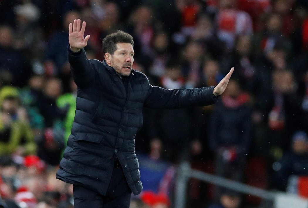 Diego Simeone na Anfield Road