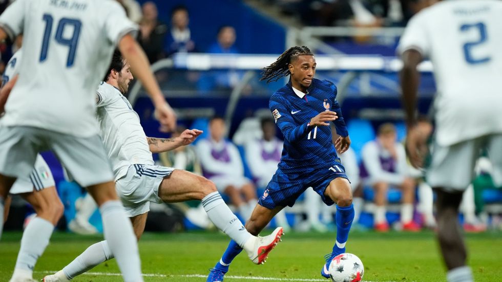Francie ve vypjatém utkáním hostila fotbalisty Itálie