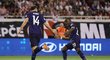 Francouzská radost po gólu Adriena Rabiota