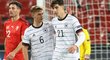 Kai Havertz (vpravo) dal proti Švýcarům druhý gól Německa