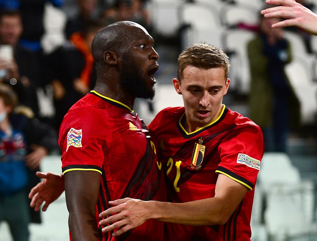 Belgie dvakrát skórovala proti Francii na konci prvního poločasu