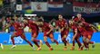 Španělská euforie po rozhodující penaltě