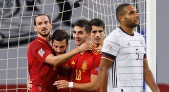Liga národů: Španělé smetli Němce šesti góly, uspěli Portugalci i Francie