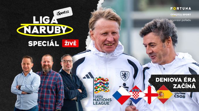 Liga naruby ŽIVĚ: Deniova éra začíná, co mohou fanoušci čekat? A jak na Chorvatsko? Liga naruby ŽIVĚ: Deniova éra začíná, co mohou fanoušci čekat? A jak na Chorvatsko?
