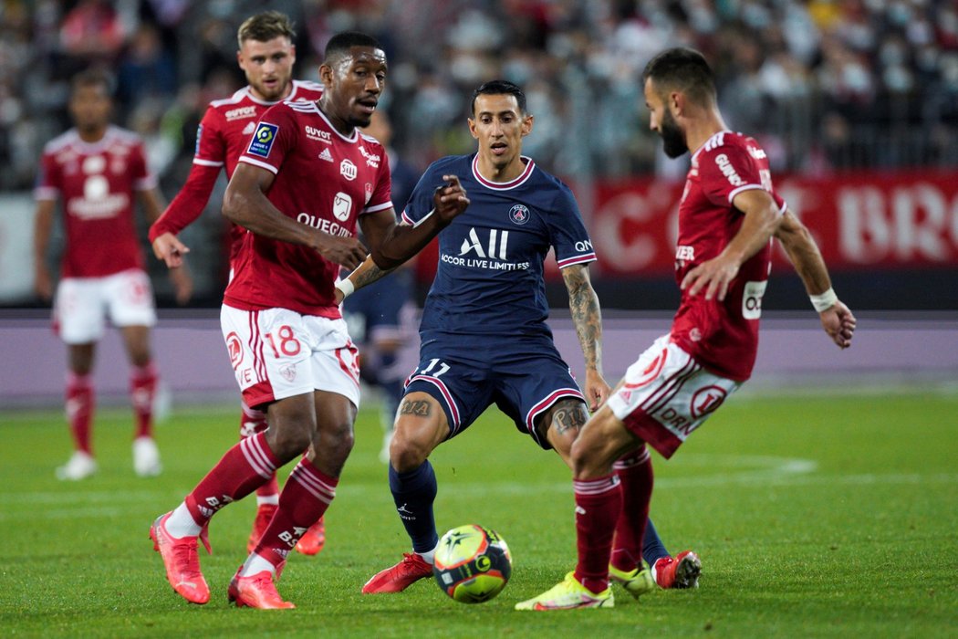 Třetí kolo Ligue 1 mezi Brestem a PSG