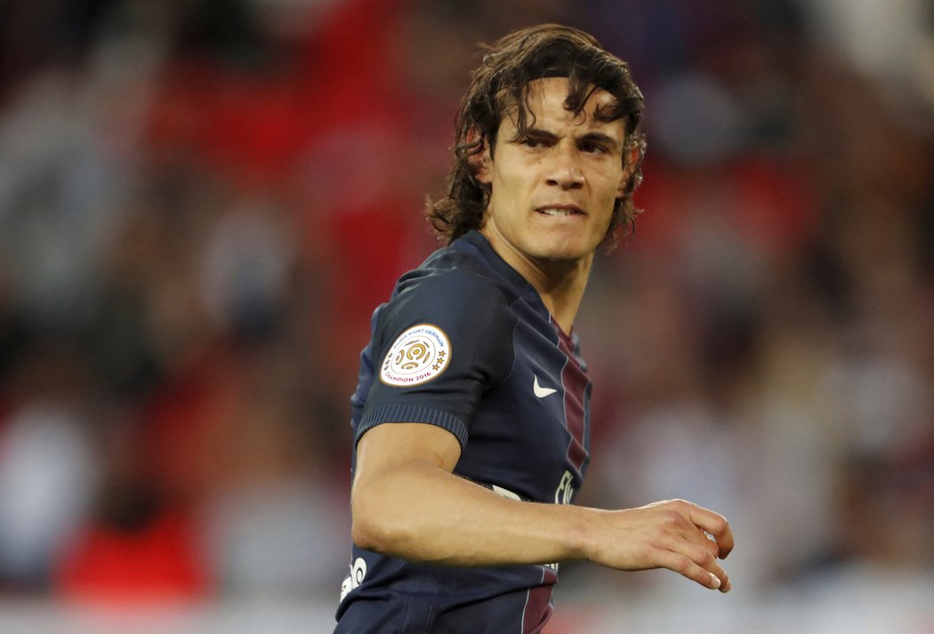 Edinson Cavani je útočnou jedničkou PSG už několik sezon