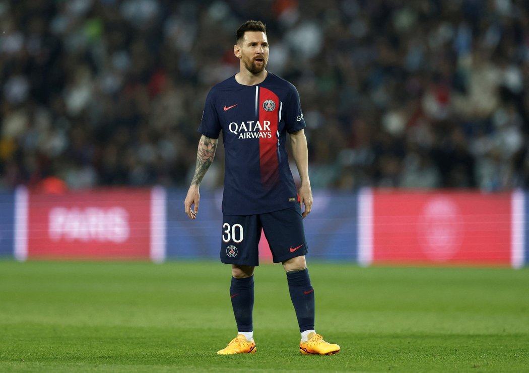 Lionel Messi odehrál za PSG poslední zápas