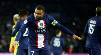 Mbappé 201. trefou v PSG překonal rekordmana Cavaniho a přiblížil titul