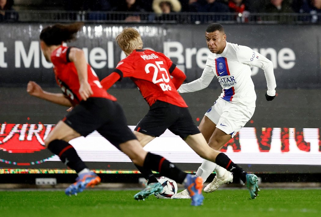 Proti Rennes se neprosadil ani Kylian Mbappé