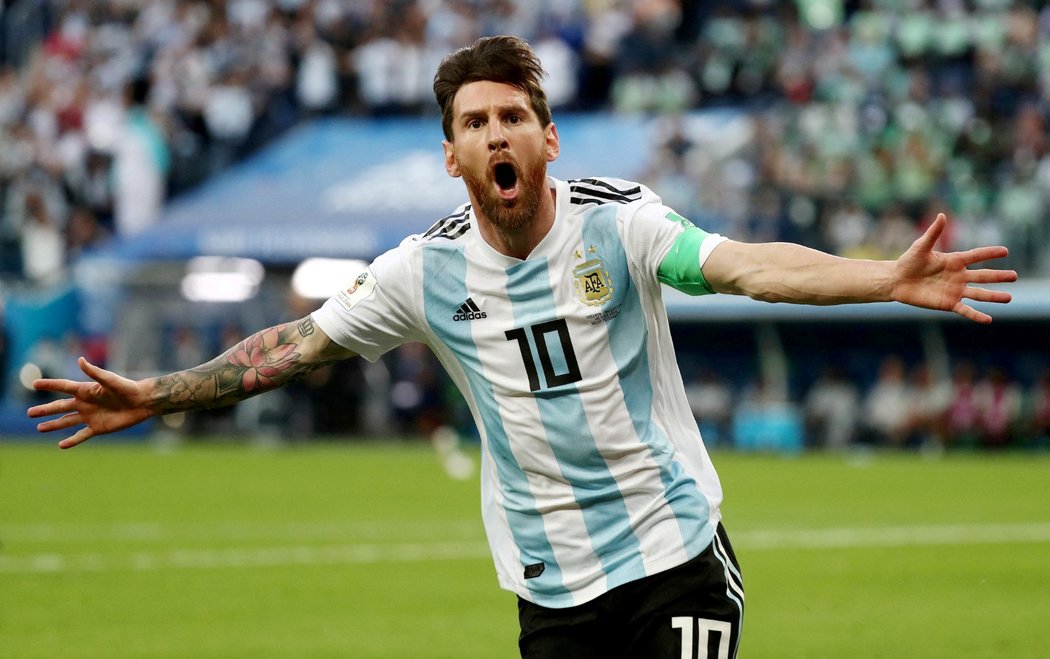 Lionel Messi je kapitánem argentinské reprezentace