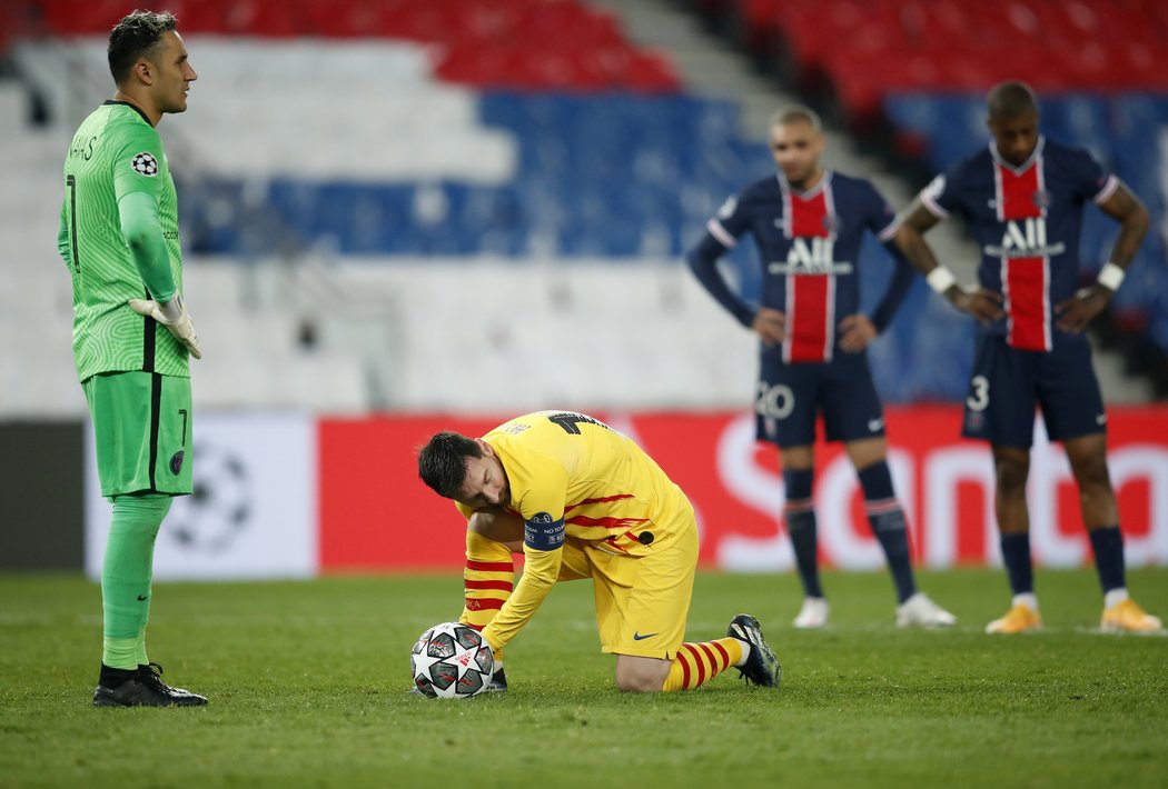 Lionel Messi dal krásný gól, ale o chvíli později zahodil penaltu