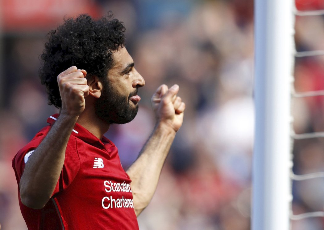 Mohamed Salah se postaral o úvodní branku utkání