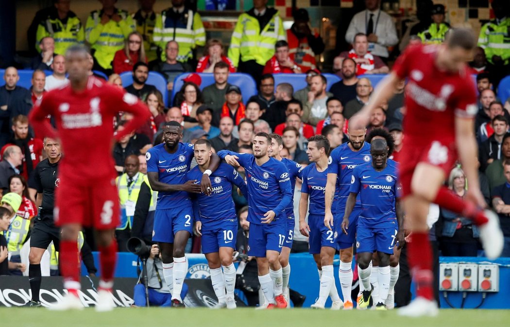 Liverpool vydřel proti Chelsea bod za remízu 1:1 a přišel o vedení v Premier League