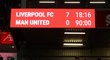 Liverpool uštědřil Manchesteru United šílený debakl