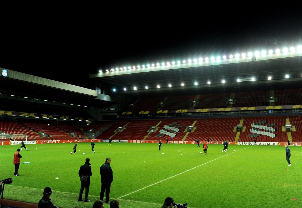 Anfield Road, slavný stánek Liverpoolu