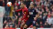 Obránce Liverpoolu Virgil van Dijk v utkání proti Bournemouthu