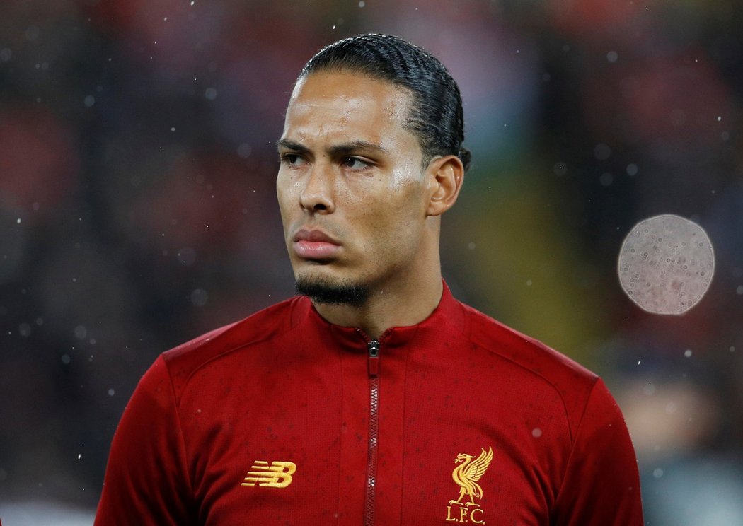 Obránce Liverpoolu Virgil van Dijk