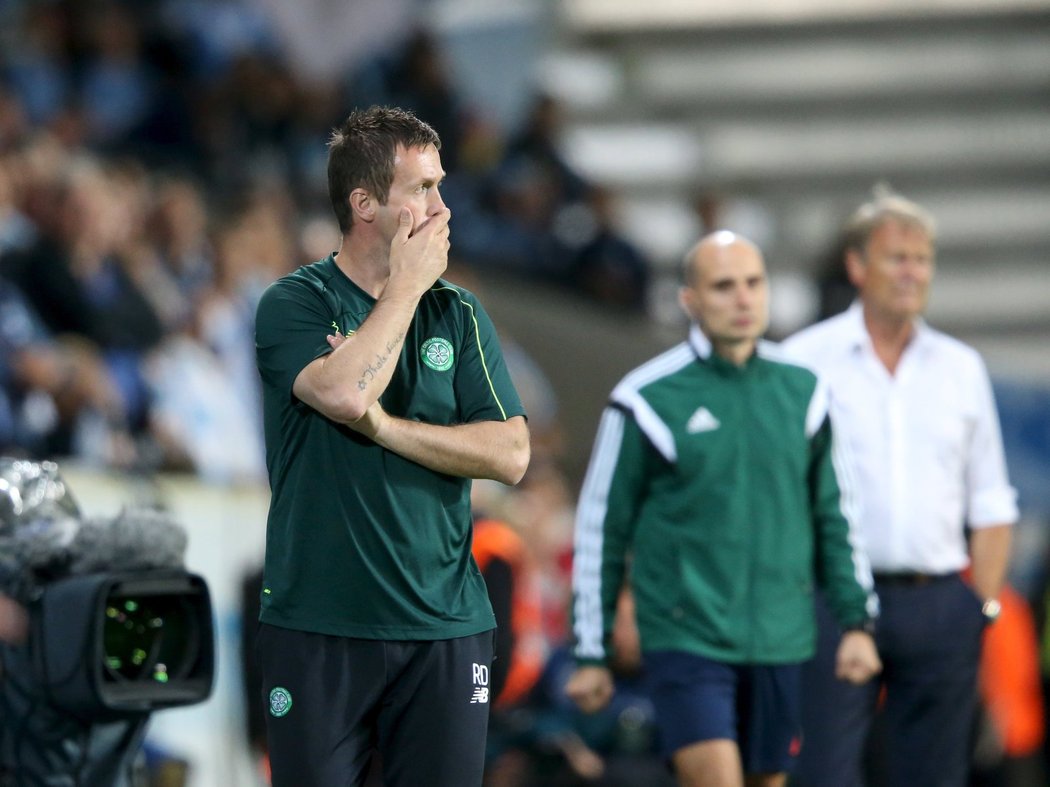 Trenér Celtiku Ronny Deila.