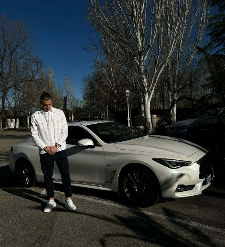 Ukrajinský brankář Realu Madrid Andrij Lunin