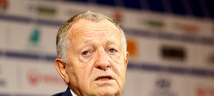 Prezident fotbalového Lyonu Jean-Michel Aulas