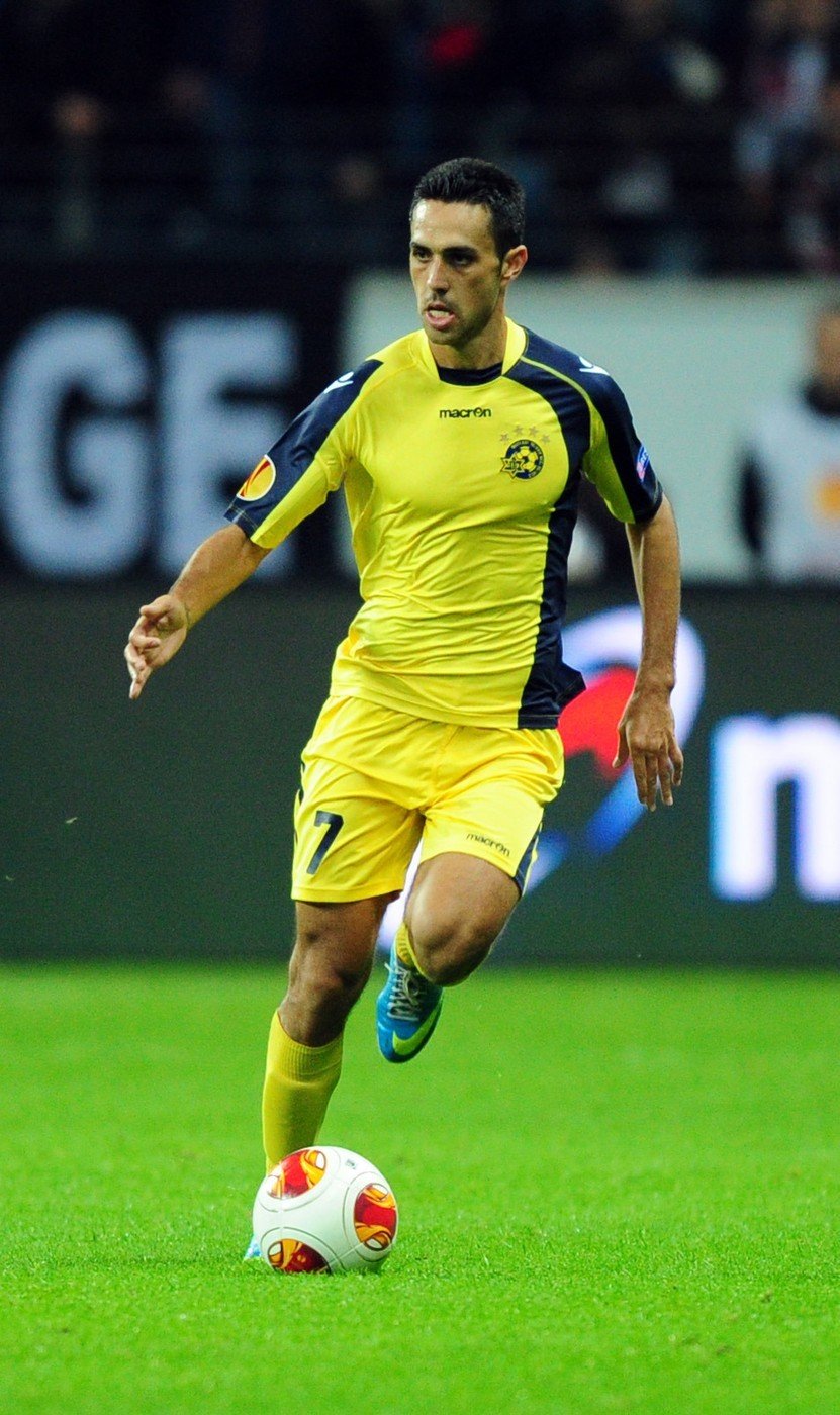 4. Eran Zahavi (40), Maccabi Tel Aviv/Izrael