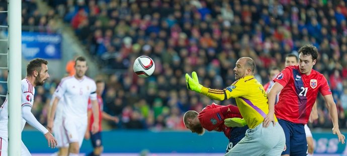 V baráži předvedl Kiraly hned několik důležitých zákroků.