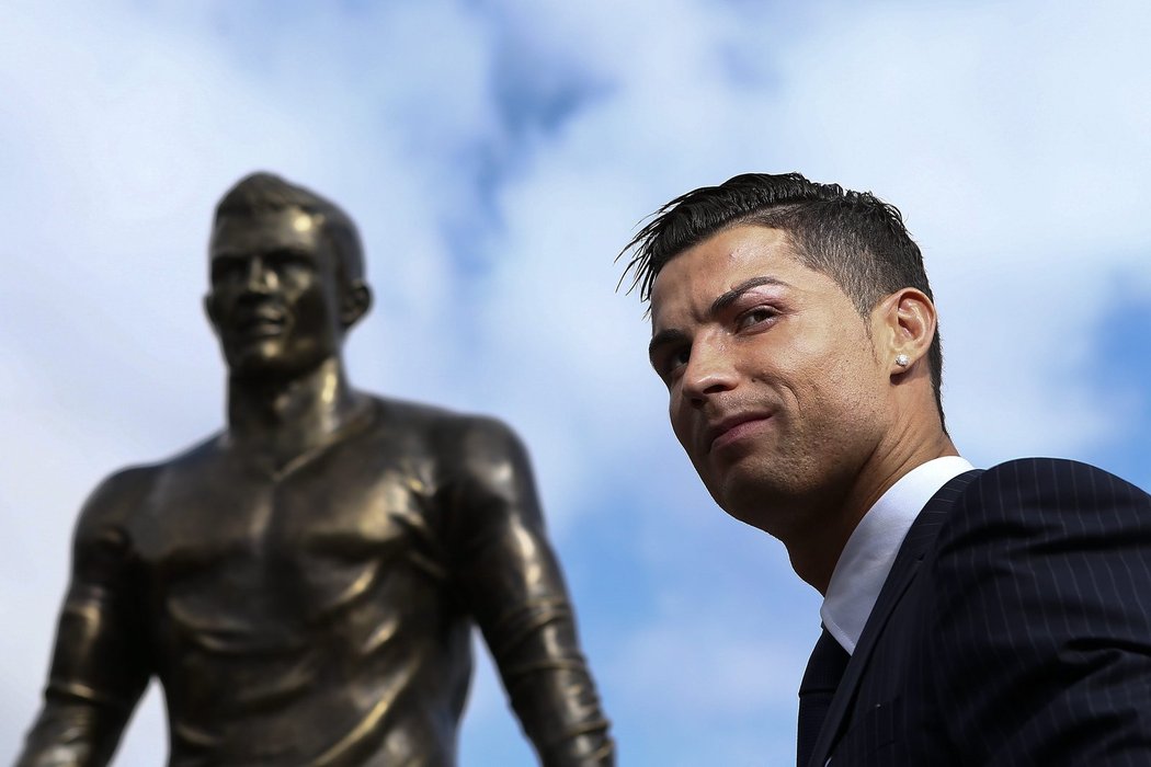 Ronaldo se svojí podobiznou na ostrově Madeira