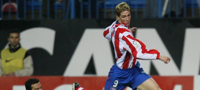 Fernando Torres v době, kdy zářil v Atlétiku Madrid. Španělský útočník se nyní do klubu vrací