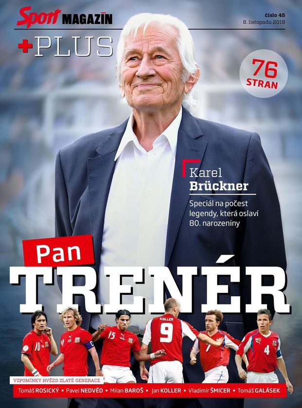 Páteční Sport Magazín je věnovaný trenérovi Karlu Brücknerovi Páteční Sport Magazín je věnovaný trenérovi Karlu Brücknerovi