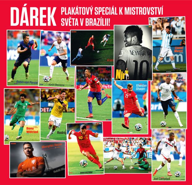 Sport Góóól vám nabízí skvělé plakáty z mistrovství světa v Brazílii Sport Góóól vám nabízí skvělé plakáty z mistrovství světa v Brazílii