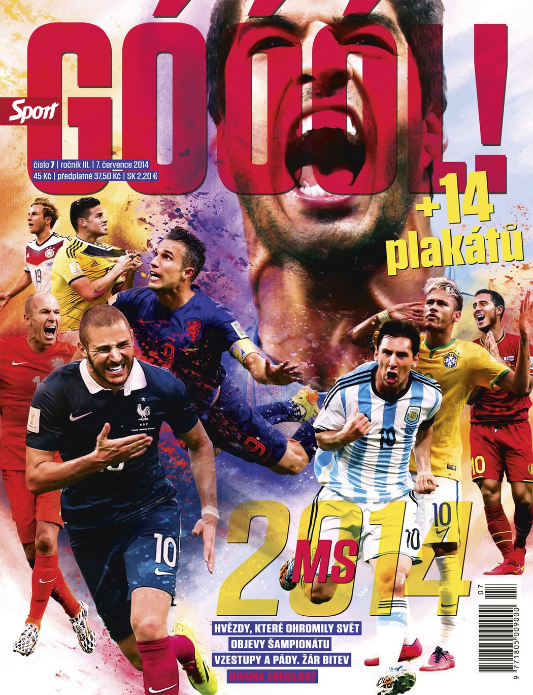 Nový časopis Sport Góóól vychází už 7. července!