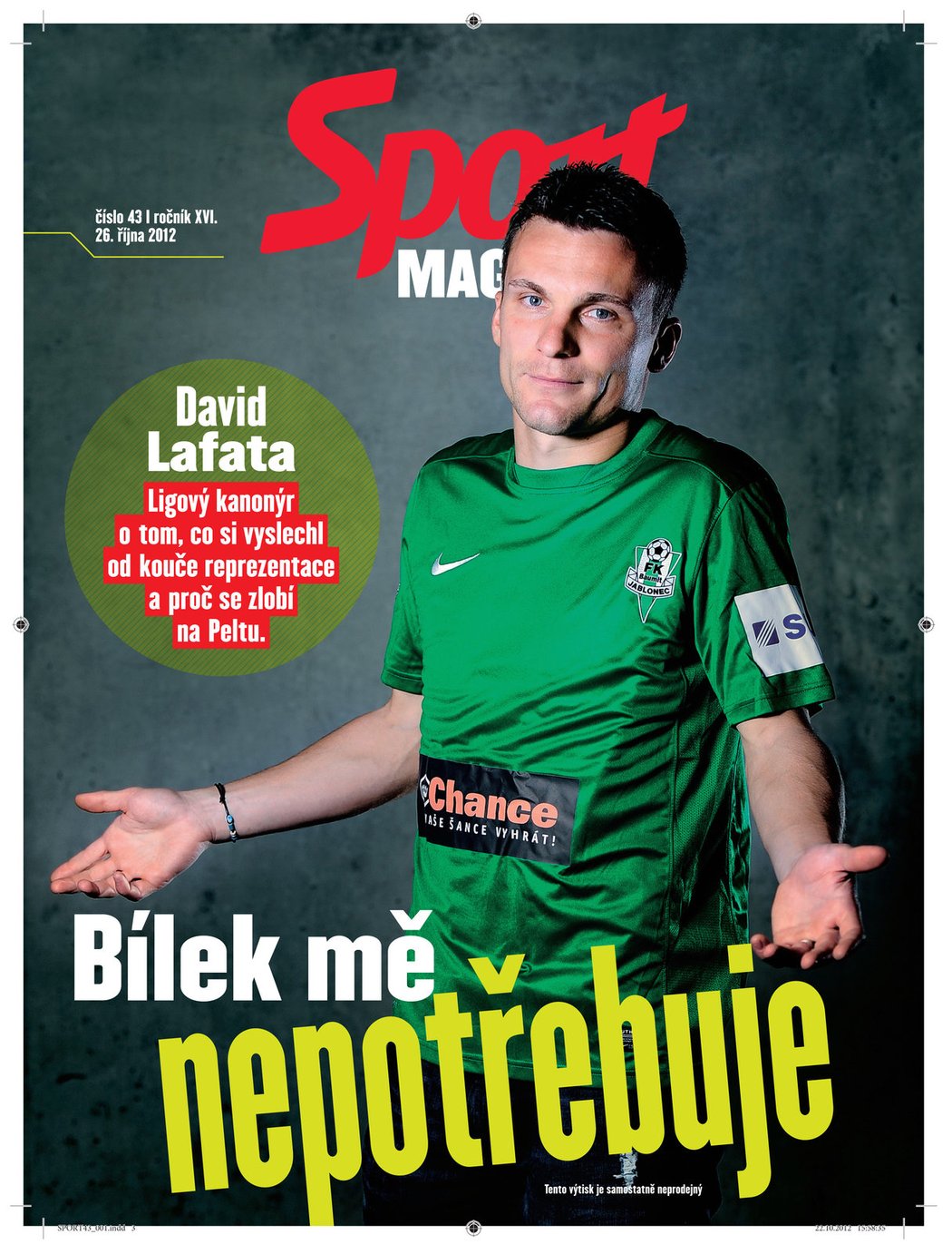 Páteční Sport Magazín nabídne spoustu zajímavostí