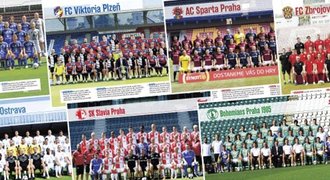 SUPERDÁREK v pátečním magazínu: Plakáty všech týmů Synot ligy!