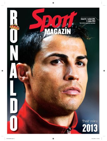 Cristiano Ronaldo byl podle deníku Sport sportovní Tváří roku 2013