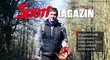 Titulní strana Sport Magazínu s fotbalovým trenérem Josefem Csaplárem