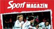 Titulní strana pátečního Sport magazínu