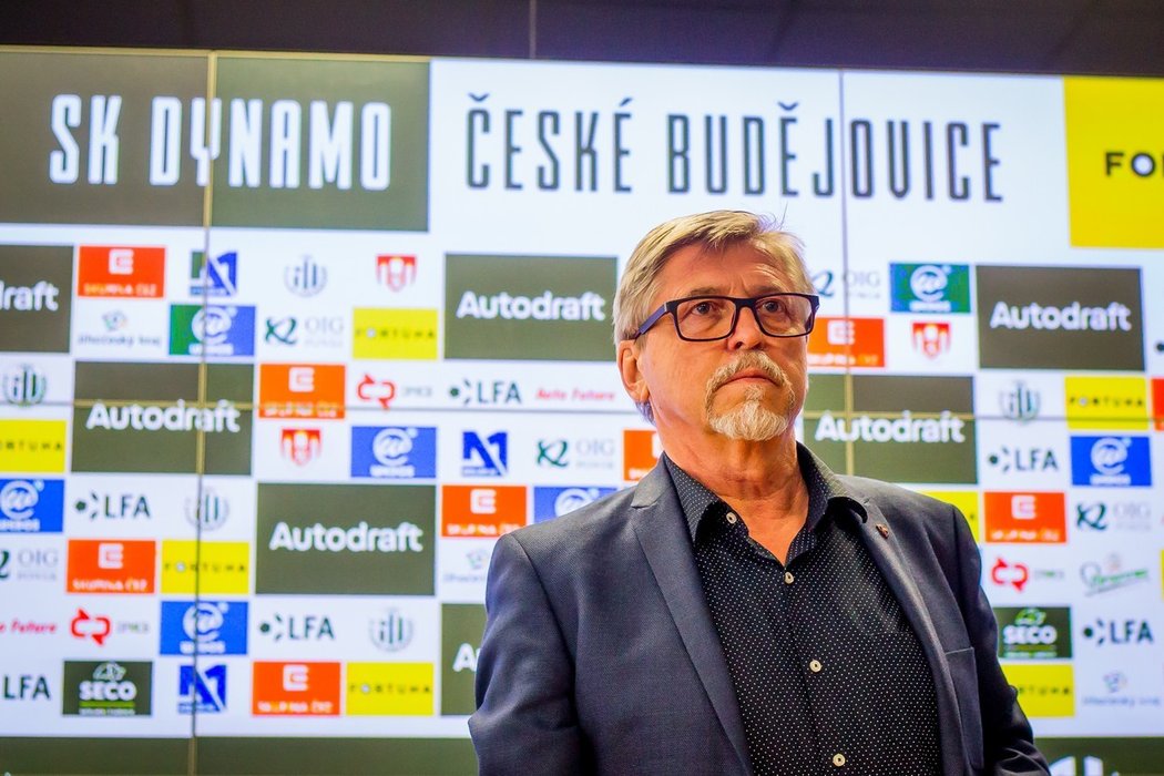 Majitel SK Dynamo České Budějovice Vladimír Koubek